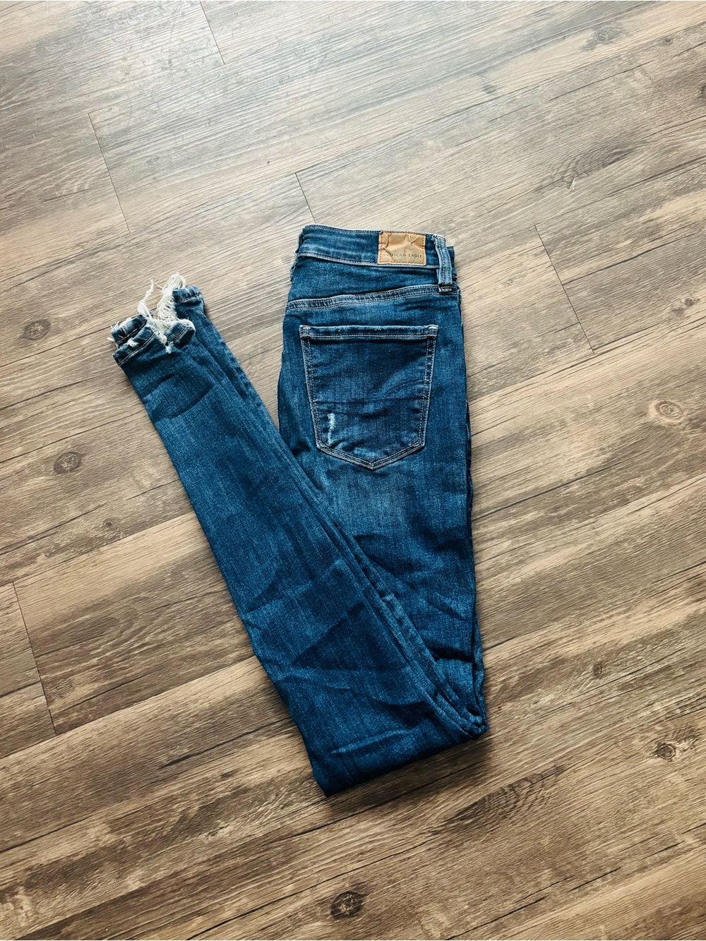 Dark Blue Women's American Eagle Jeans